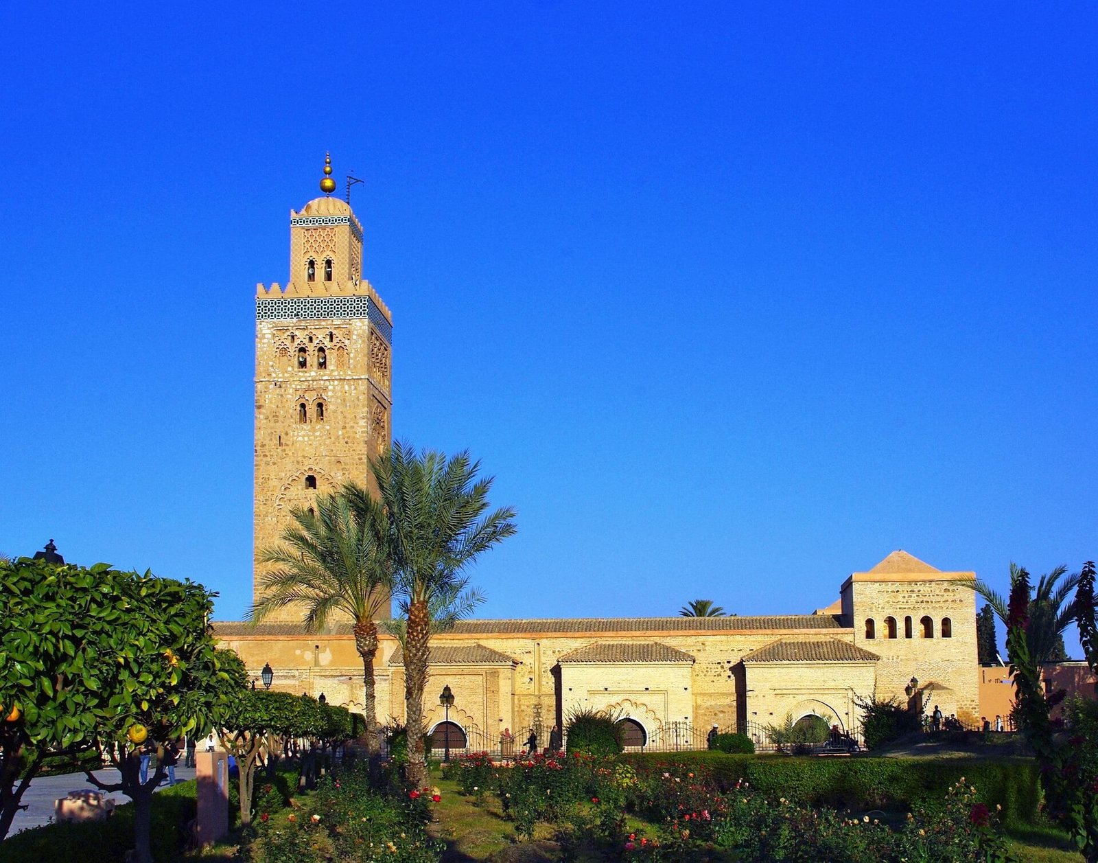 Koutoubia Mosque in Marrakech during a full-day private Medina guided tour