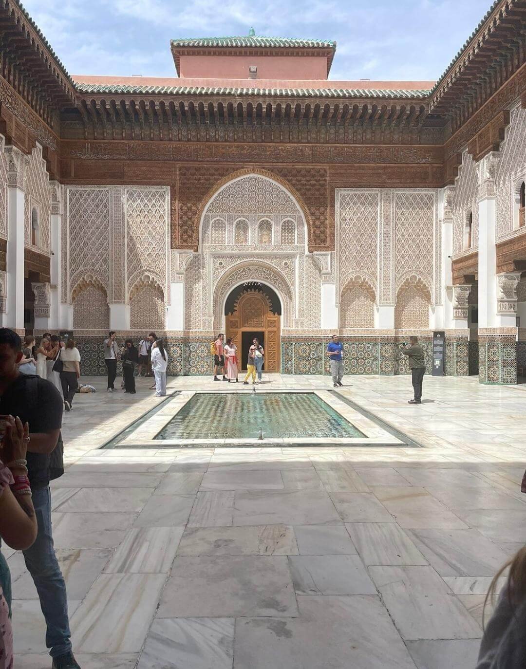 Ben Youssef Madrasa on a private guided tour in Marrakech