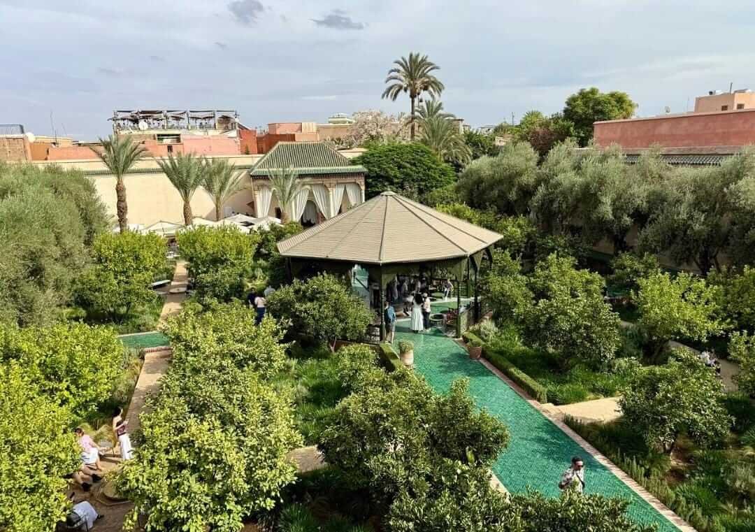 The Secret Garden visited during a private Marrakech Medina guided tour