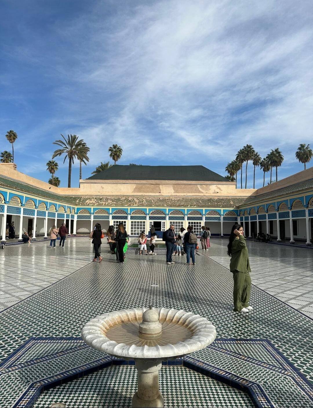 Bahia Palace visited during a private Marrakech Medina guided tour