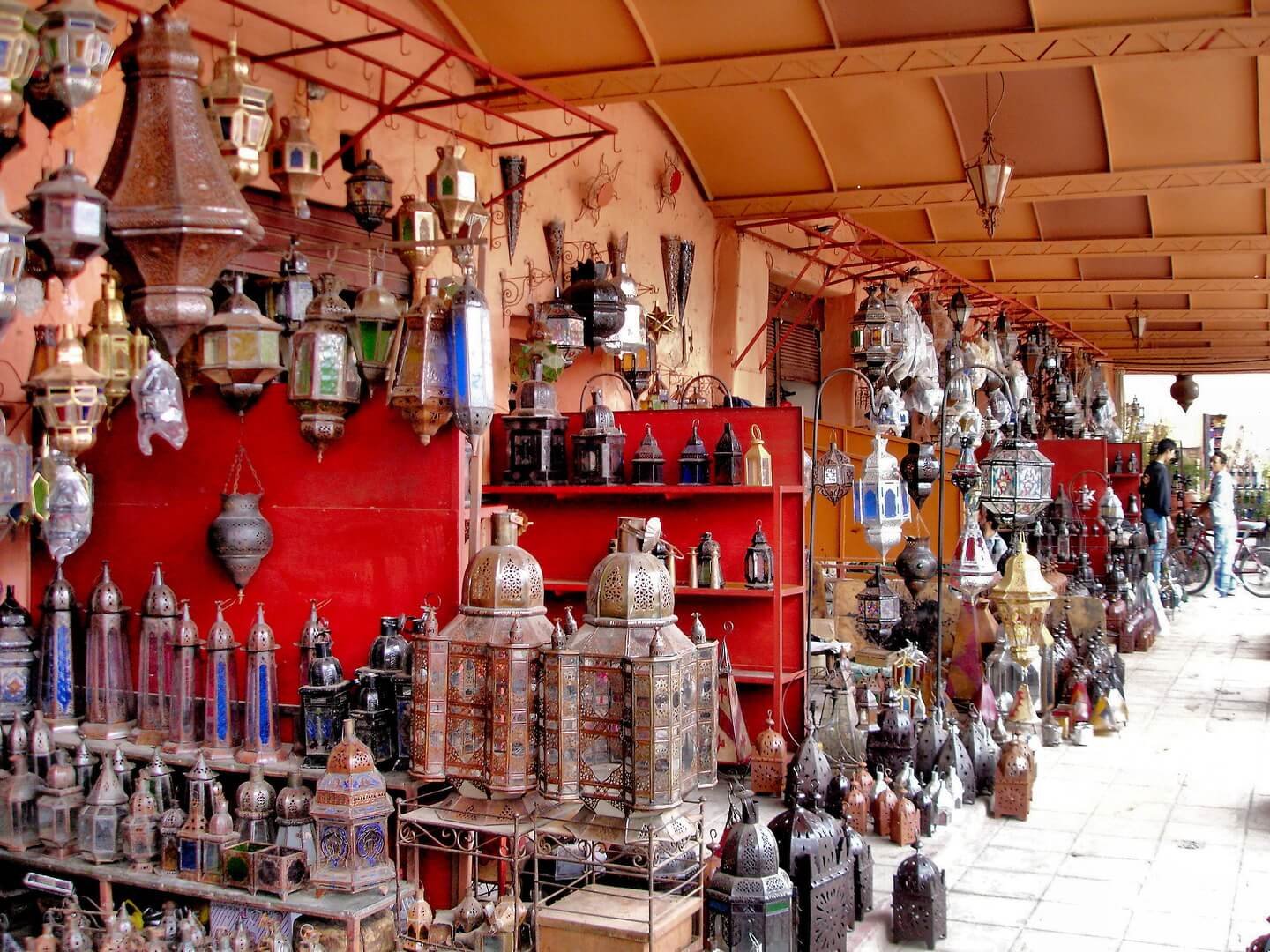 Souk Haddadine metalworkers souk in Marrakech