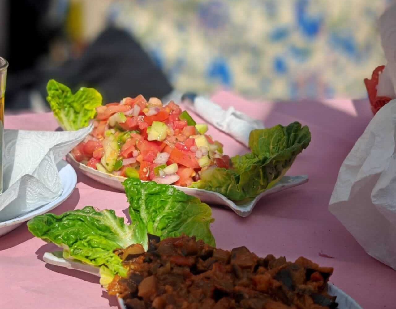 Traditional Moroccan dish served during the Ourika Valley excursion